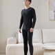 Langsha Cotton Sweater Men's Autumn Clothes Autumn Pants Set Autumn and Winter New Slim Youth Thin Line Clothes and Line Pants Thermal Underwear for Men