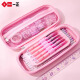 One-piece pencil case Pencil case Sanrio 3D three-dimensional pressure relief creative pencil case Students must have high appearance birthday rewards for birthday gifts for June 1st big eared dog three-dimensional 9888