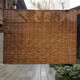 NOLIN Reed Curtain Bamboo Curtain Roller Blind Decorative Straw Blind Chinese Zen Zen Bamboo Curtain Sun Shade Outdoor Partition Roller Blind Premium Carbonized Width 1.5 Meters * Height 2 Meters