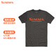 SIMMS new short-sleeved T-shirt spring and summer breathable and comfortable boys' fashion Luya outdoor fishing suit soft and comfortable quick-drying PG-12803 short-sleeved-orange S