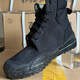 
3531 Jiefang Shoes Men's high-top wear-resistant camouflage military training shoes for women's migrant workers' yellow sneakers for labor protection canvas training rubber shoes for 3531 High jungle color 41
