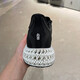 Adidas Running Shoes Herrenschuhe 2025 Herbst Neuer 4D-Druckschock-absorbierender Kleidung-resistenter atmungsaktiver Casual-Sneaker GX9249 GX9249 Schwarz-Weiß-Farbpasst 43 43