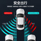 Foly Car Rückspiegel kleiner runder Mirror-Umkehrspiegel-Kartualmontierter Blindfleck Assist Weitwinkelspiegelreflektor HD Vakuum Adsorption-Upgraded Water of Version-2 Nur Silber