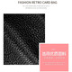 Tenggexiang card holder for men, bank card ID holder for women, business card holder, anti-degaussing, large capacity, business multifunctional driver's license leather case, black