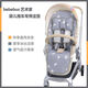 Shantoulin Village Adapted Bebus Kinderwagen Matte Pro Summer Matte Kinderwagen ICE Seidenmatten Kissen vier Jahreszeiten 1 cm Dicke [ICE Seidenmatte doppelseitiges Vier-Jahreszeiten-Modell] Milky White