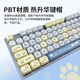 罗技（Logitech）【嗨皮小猫】K845机械键盘 游戏键盘 办公键盘全尺寸办公家用背光电竞吃鸡键盘MOA高度球型键帽 K845-茶轴-嗨皮小猫+G102有线鼠标黑色