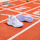 361 chaussures pour enfants, chaussures de course pour enfants, quatre saisons, garçons et filles, 3-14 ans, boutons de bouton polyvalent, chaussures de course légères, violet 32