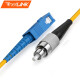 netLINK carrier-grade fiber optic jumper fiber optic cable fusion pigtail SC-FC single mode single core 3 meters