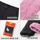 Flying in the Snow Goose Down Pants Women's Outerwear Winter New Extra Thick Down Liner Slim-Fit Cotton Pants for Extreme Cold in the Northeast - 40 Degrees Cold Black - Extra Thick Coldproof - 90% Pure White Goose Down XL 110-125Jin Jin is equal to 0.5kg