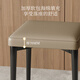 KUKA stacking stool dining stool small apartment dining chair foldable chair stool PT7171YD stacking stool-grey*2