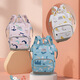 Mochila Guiqi Mother and Baby Mochila 2024 Nuevo capacidad Ligera de leche portátil Ligera mochila multifuncional para bolso de hombro 2024 [rosa]