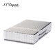 
S.TDUPONT French Dupeng Ligne 2 Lotus Series Classic Authentic Durable Dupeng Lighter 16817 Vertical Striped Silver, 1 pc