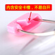 Weici Children's Safety Pin de la maternelle pour enfants Petite et grande épingle de broche U Pin de verrouillage Pin Pin de broche Plastique colorée pas facile pour récupérer de grandes / petites couleurs mixées 10 pièces chacune (20 pièces au total)