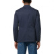 Polo Ralph Lauren Solid Color Collar Chaqueta de pico de un solo azul oscuro azul Single Blue S