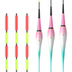 
Yiwei Ice Blue Powder Fish Float Electronic Float Crucian Carp Float High-Sensitive and Conspicuous Bold Fishing Luminous Bloat Color Change Model-No. 5