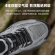 LeTTO (LOTTO) hiking shoes men's shoes for summer breathable running shoes outdoor cross-country hiking sneakers men 1071 gray/green 42