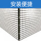 Boundary map plastic mesh protective breeding chicken fence net corn mesh fence safety net protective grid guardrail fence 1.0 meters high + 3 cm holes + ties 2.3 mm thick (50 meters / roll) simple protection