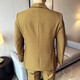 JESSONS DOUBLE BREAGE GREEN FRUTS COLLAR SUIT SUIR BUSING HEMS HEMSE BUSING CONCUTER ROBE SIMP MEMS SUIT MEN SUIS noir (costume + pantalon + C6623 Shirt White) L