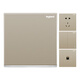 Panel de zócalo de interruptor de legrand Yijing Milán Gold Five Hole con Housevolio USB 86 Tipo de doble control de la pared enchufe de cinco hoyos