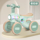 McGonagmeng Balance Bike Children 1-3 Jahre alte Jungen und Mädchen ohne Pedale und Schleiffahrräder mit vier Rädern Baby Scooter Green [Light + Music + Silent Wheel] Kinderspielzeugbikes Jungen und Mädchen 6. Geburtstagsgeschenke