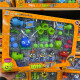 Planta vs. Zombie Toys 2 Versión nueva Juego de eyección Glue Soft Glue Pea Shooter Doll 686-72 Zombie Doctor + Machine Gun Pea