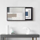 
Huaixue Wasabi Wind Power Meter Box Decoration Painting Distribution Box Minimalist Black White and Gray No Punching Power Switch Art Hanging Painting JD12107 50*40cm (blocking 40*30) Reel cover black frame