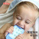 Nuby baby teether full silicone simulation pressing mobile phone molar chewing gum oral anti-eating hand artifact baby easy to hold red 1 pack