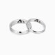 Catiro Fish Cat Love Couple Ring A Pair of Silver Rings Engraved Proposal Gift for Boyfriend and Girlfriend S925 Silver Default 94