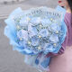 
Love Flowers Express Flower Gift Broken Ice Blue Rose Birthday Gift Girlfriend Wife Gift Girl Bouquets Same City Delivery Hour Da [Star Love] 11 dy679
