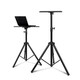 Qiujia computer lift table bracket standing high table outdoor live broadcast table portable foldable standing office workbench tray + mobile phone cantilever bracket