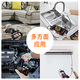 ZCF Industrial Endoscope HD Camera Car Maintenance Sewer Pipe Inspection Endoscope with Screen Photo Camera Waterproof and Oil-proof Detection Instrument Auto Repair Peep Mirror Probe P40-8mm-10 Meter Hard Wire-Orange 32G Memory Card