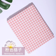 Jiazhilu tablecloth cotton and linen small fresh rectangular tablecloth tea table cloth tablecloth ins style desk cloth student dormitory pink plaid 100*150cm