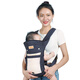 
TIANER baby strap front and rear simple front-back baby strap horizontally back-back newborn baby back bag Tianer 03 net style - blue dot