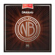 Dadario Mei Folk Acoustic Guitar String Set 6 NB1253 Carbon Steel String NB Serie 1152 1356 NB13556BT/13.5-56 Spezialer Tuningstil (empfohlen
