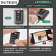 Goode (GUTE) password lock suitcase customs padlock household luggage lock student dormitory cabinet gym lock small lock head gray TSA customs lock protect luggage safety