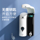
Chuangdian Wall-mounted soap dispenser without punching in the kitchen manual pressing of the public toilet hand sanitizer box toilet hand sanitizer 1049C Starry Sky Gray Single Head