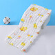 Ten packs of newborn baby gauze diaper rectangular baby washable diapers diaper ring baby meson 10 packs F-12 layer F-white 4 diapers L