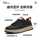 Sept Wolves Chaussures masculines Chaussures de travail rétro d'été