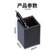 Upril conference pad clamp A4 magnetic leather file board clip set hotel sticky notes clip business writing signature pad office report record clip company custom logo [pen holder] square/66*66*83mm 5009