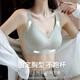 
GuJIN fixed cup large breasts small bra summer thin style gathering mesh sexy traceless steel ring soft support L