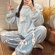 简方位珊瑚绒睡衣女秋冬季加厚可爱帕恰狗少女法兰绒保暖新款家居服套装 zx-12401 XL X(建议135-160斤)