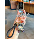 Si Jie keychain female exquisite girls exquisite bag ornaments fashionable personalized male car keychain pendant couple dream starry sky bear - black