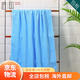Imabari (IMABARI) JD Logistics Japan direct mail TAKUMI JIRUSHI pure cotton soft absorbent men's and women's bath towel blue bath towel made in Japan imported from Japan high quality