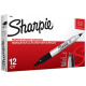 Sharpie Sanfu Ruiyi Marcador de doble cabeza Pen Laboratorio de laboratorio Pen Pen Aceit Ben Pen Limpe Room Industrial 1.0 mm 0.5 mm SKU_13601 Baja resistencia a la temperatura Negro 1.0 mm Caja entera 12 enchufes