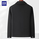 Romon [lana] Caqueta de lana de doble cara de lana para la chaqueta de la chaqueta de otoño y la solapa informal de invierno para hombres