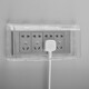 International Electrician Type 118 Transparent Waterproof Box Hotel Bathroom Switch Adhesive Waterproof Splash-proof Box Home Outdoor Multi-Position Socket Protective Cover Type 118 Transparent Waterproof Box Double