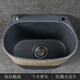 Xiangming Retro Art Mop Pool Outdoor Courtyard Mop Pool Home Bathroom Balcony Mop Pool Mop Tank Mop Basin Water Painted Green Lotus Mop Pool + Water