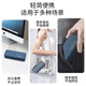 Jingbang high-end glasses case special anti-pressure and anti-fall light blue iron box can enlarge the frame glasses cloth 1 piece