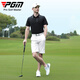 PGM Golf Kleidung Herren Sommer Kurzarm T-Shirt atmungsaktives Punsch Sportkleidung Golf Top YF683-Black [Top] xl