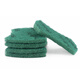 3M Scotch kitchen scouring pad, hotel catering industry dishwashing cloth, pot cleaning cloth, household cleaning rag 6105 small size * 5 pack (iron pot and dish)